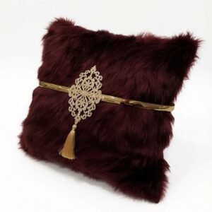 Royal Fur Tassel Cushion