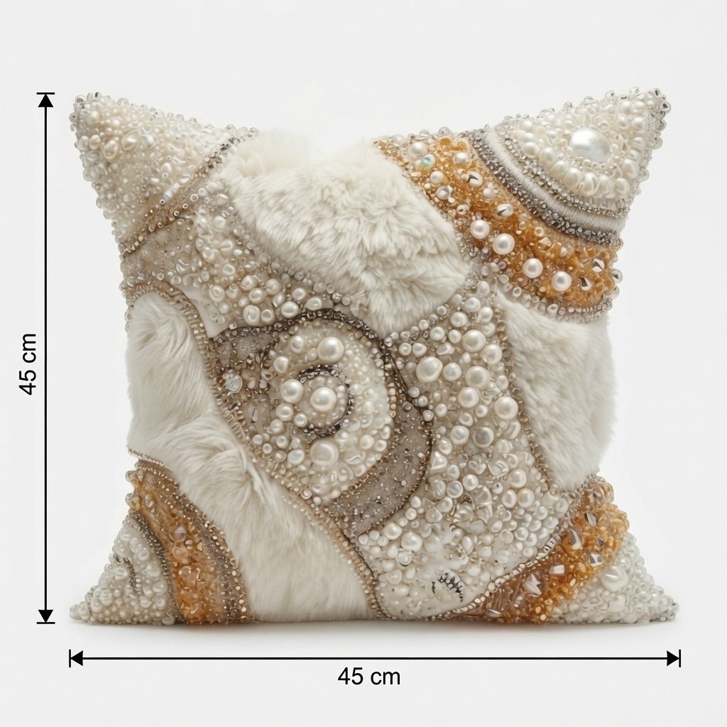 Pearl Mosaic Luxe Cushion - Image 2
