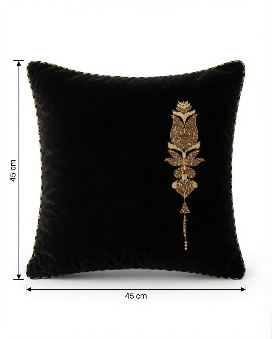 Imperial Gold Motif Cushion - Image 2