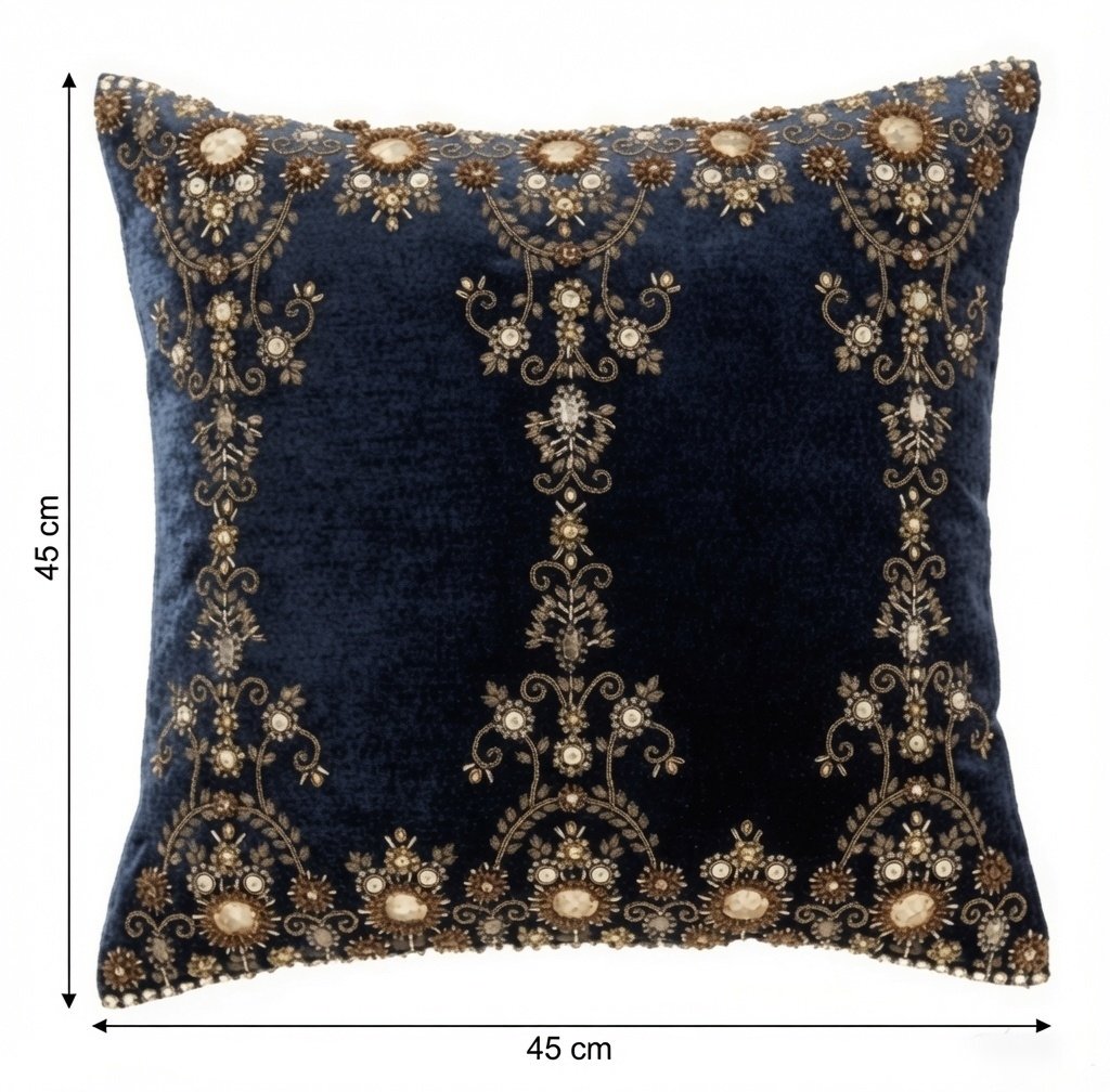 Royal Sapphire Heritage Cushion - Image 2